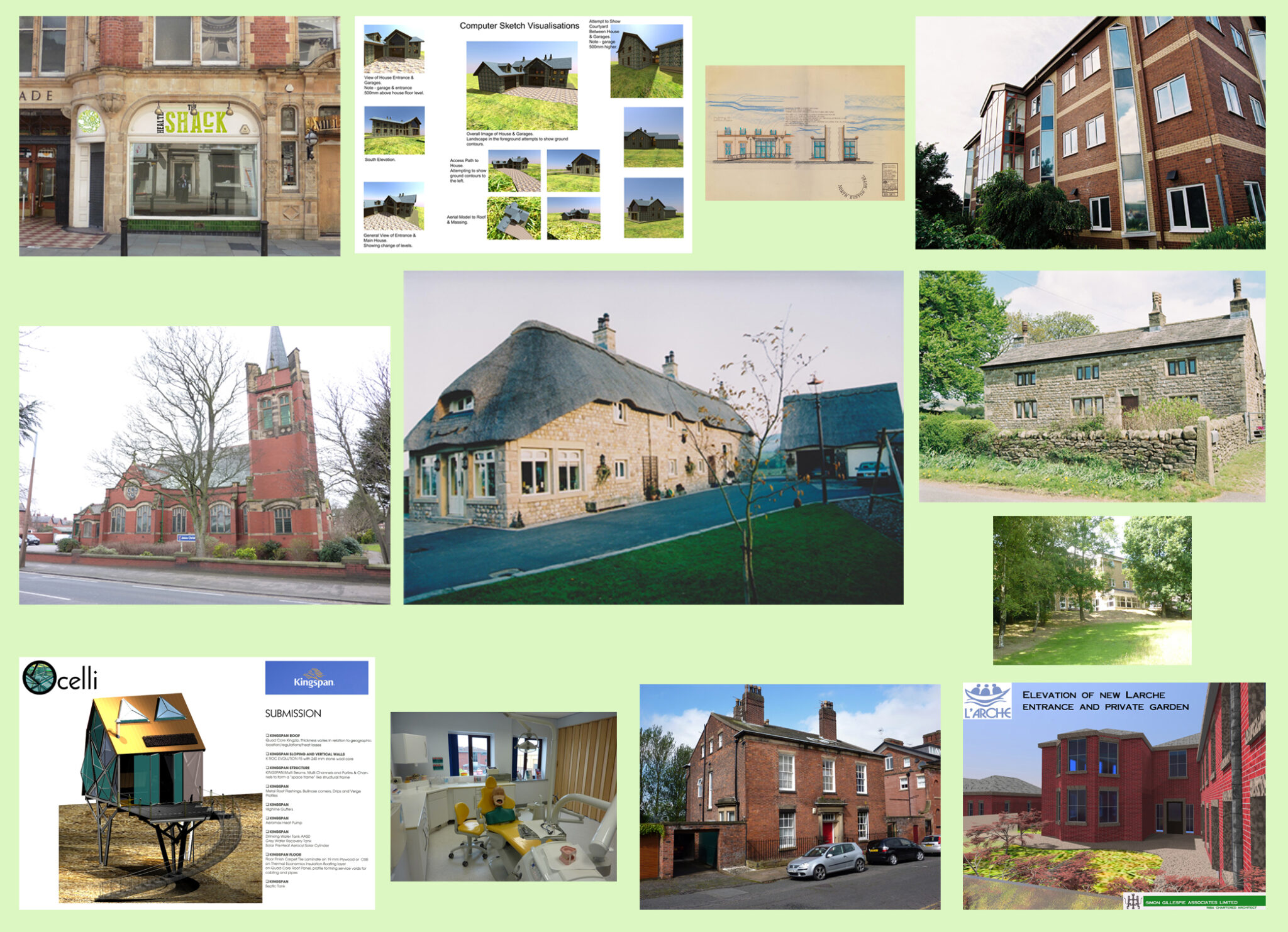 Simon Gillespie Associates- Projects